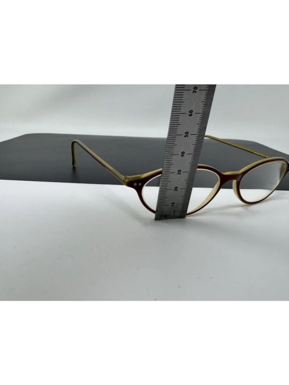 CALVIN KLEIN 728 022 OVAL RIM EYEGLASSES FRAMES ITALY 48 -16 140